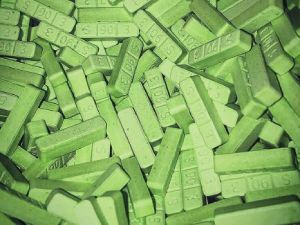 Green Xanax Bars