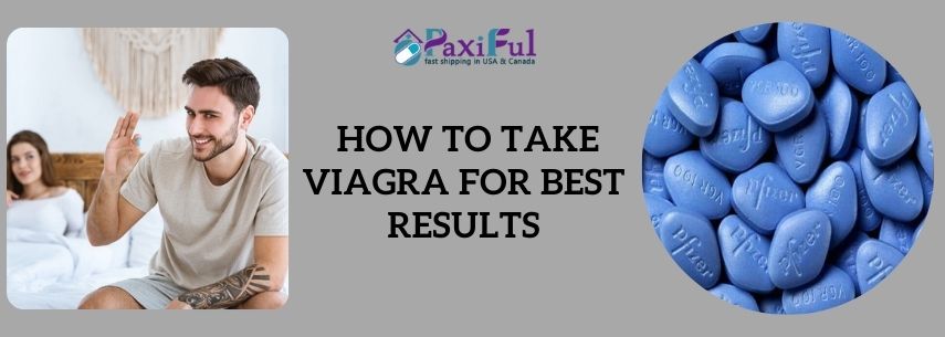 how to take viagra for best results