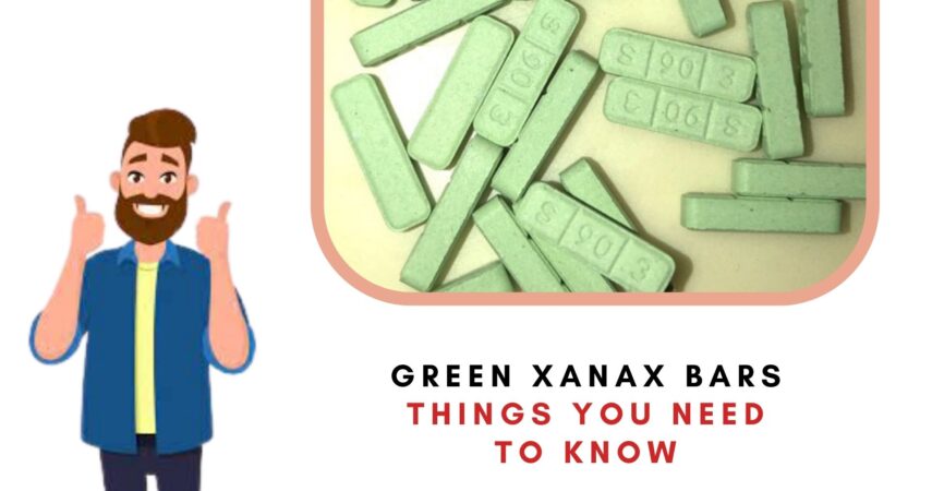 green xanax bars